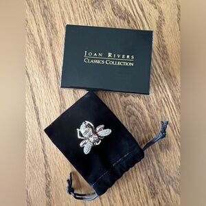 Joan Rivers Crystal Bee Pin